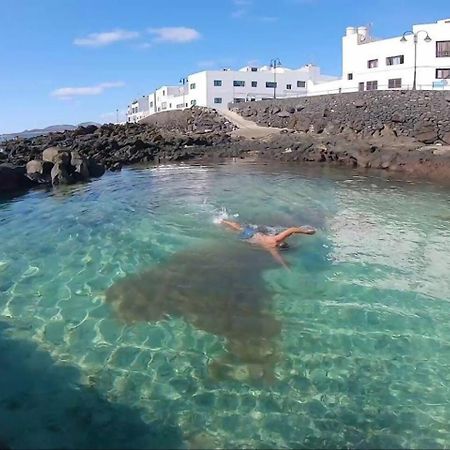 Gran Terraza 1 Minuto De Las Piscinas Naturales Punta Mujeres Eksteriør bilde