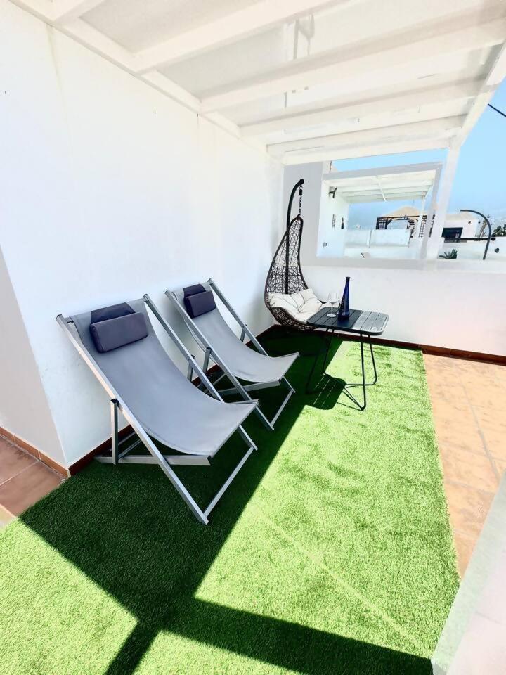 Gran Terraza 1 Minuto De Las Piscinas Naturales Punta Mujeres Eksteriør bilde