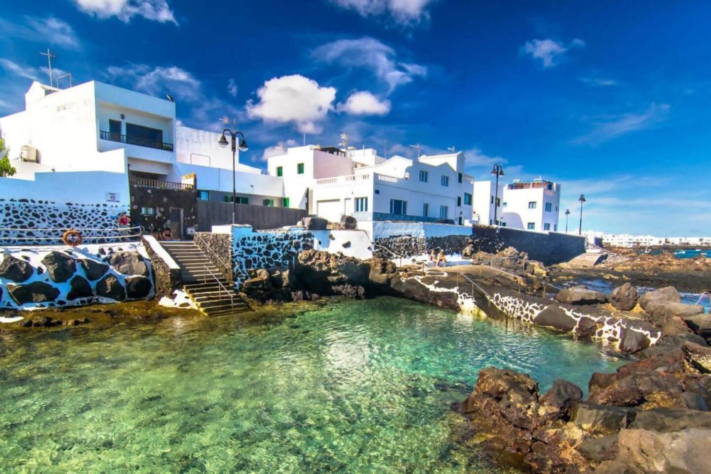 Gran Terraza 1 Minuto De Las Piscinas Naturales Punta Mujeres Eksteriør bilde